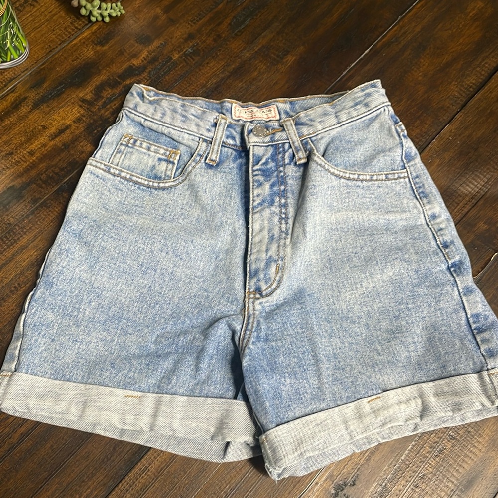 Guess Women's Cuffed Jean Shorts